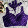 Partywear Desgine Heavy Pure Vichitra Silk Blouses Bulk Orders In India